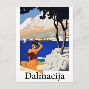 Dalmatia, Croatia Postcard