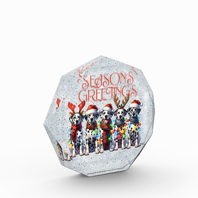 Dalmatian Acrylic Krystal Styled By Trreal Acrylic Award (Left)