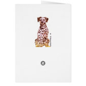 Dalmatian and Kitten Cards (Back)