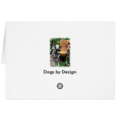 Dalmatian Art Gifts Cards (Back Horizontal)