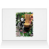 Dalmatian Art Gifts Cards (Inside Horizontal (Top))