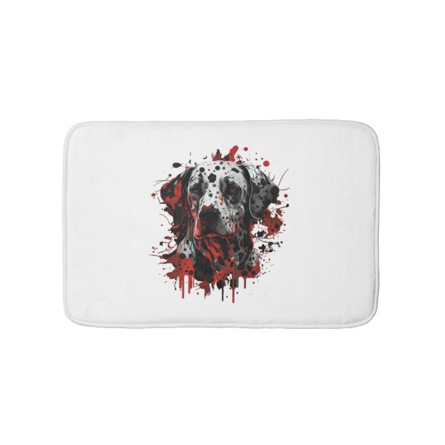 Dalmatian Bath Mat (Front)