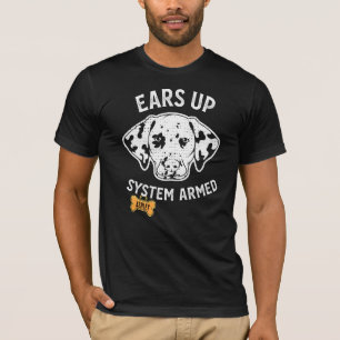 Dalmatian Big dog Armed T-Shirt