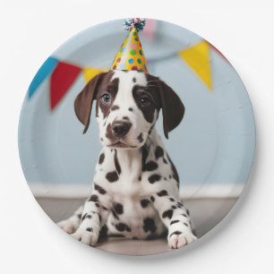 Dalmatian Birthday Party Paper Plates