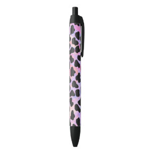 Dalmatian Black and Pink Print Pen
