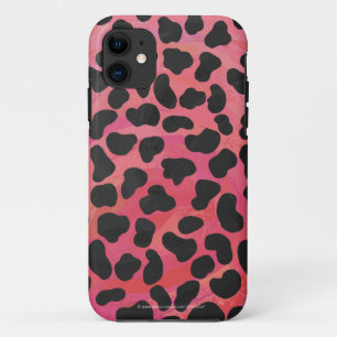 Dalmatian Black and Red Print iPhone 11 Case