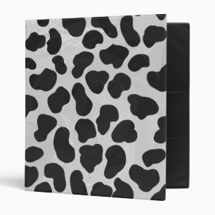 Dalmatian Black and White Print Binder