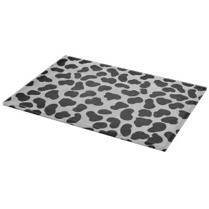 Dalmatian Black and White Print Cutting Board
