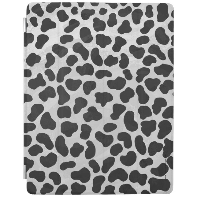 Dalmatian Black and White Print iPad Smart Cover (Front)