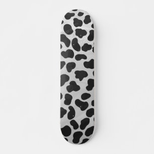 Dalmatian Black and White Print Skateboard Deck