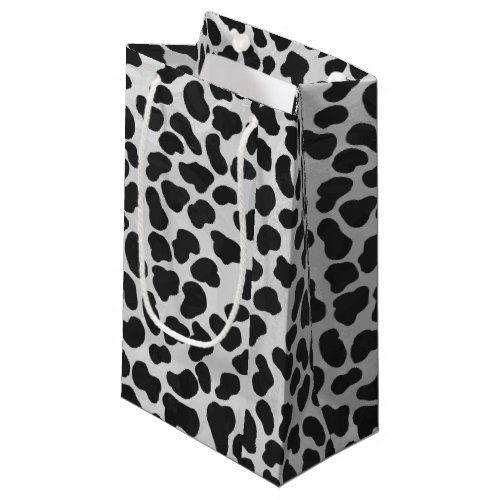 Dalmatian Black and White Print Small Gift Bag