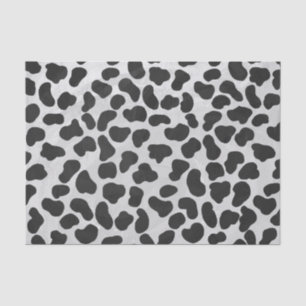 Dalmatian Black and White Print Tissue Paper