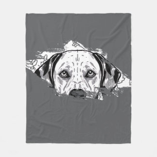 Dalmatian blanket