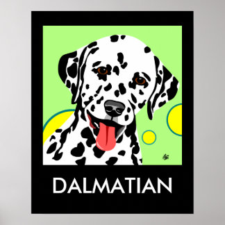 Dalmatian Breed Art Poster