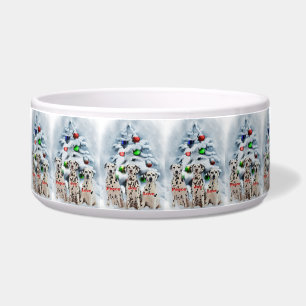 Dalmatian Christmas Bowl