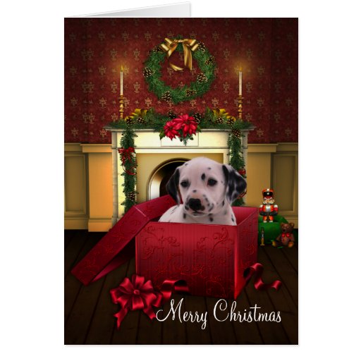 Dalmatian Christmas Cards | Zazzle