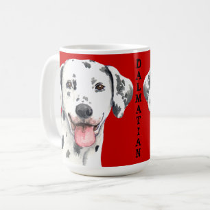 Dalmatian Color Block Coffee Mug