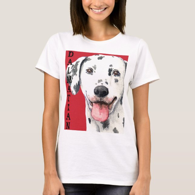 Dalmatian Color Block T-Shirt (Front)