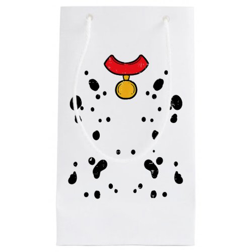 Dalmatian Costume Funny Halloween Puppy Dog Men Wo Small Gift Bag