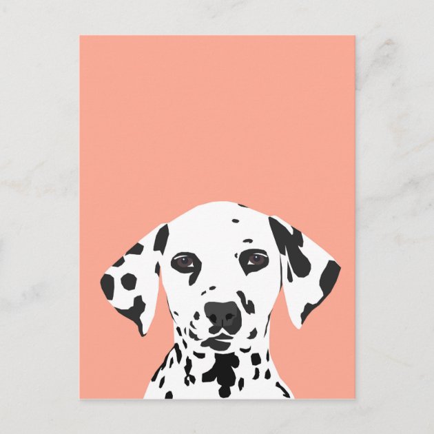 Dalmation Postcard For Animal Lovers 100% Recycled Paper