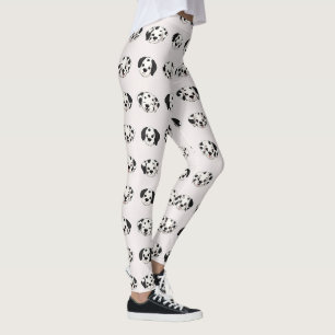 Dalmatian Cute Dog Lover Pattern Leggings