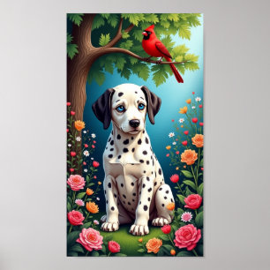 Dalmatian Cutie Poster