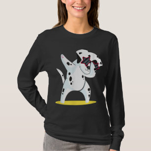 Dalmatian Dabbing I Dab Dog Dance I Funny Dalmatio T-Shirt