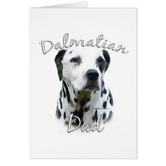 Dalmatian Dad 2 Cards (Front)