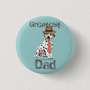 Dalmatian Dad Button