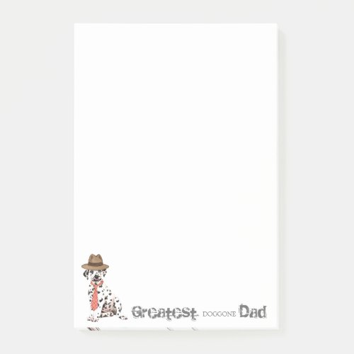 Dalmatian Dad Post_it Notes