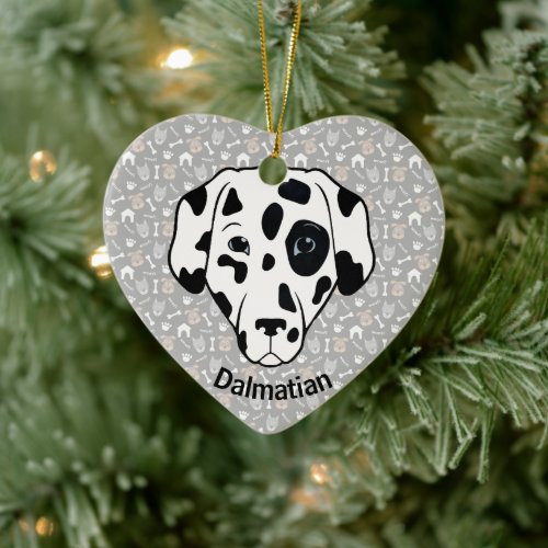 Dalmatian Design Ornament