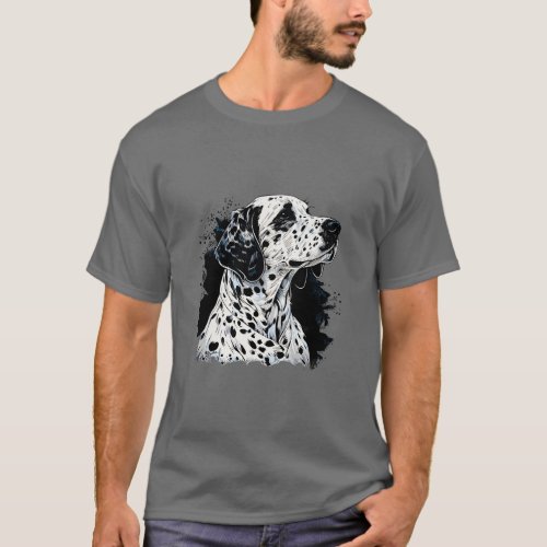 Dalmatian Dog 2  T_Shirt