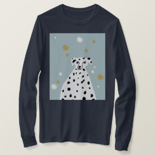 Dalmatian Dog Abstract Illustration T-Shirt