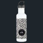 Dalmatian Dog Abstract Pattern Monogram Stainless Steel Water Bottle<br><div class="desc">The Dalmatian Dog Abstract Pattern Monogram Stainless Steel Water Bottle is a stylish and practical way to stay hydrated on the go. Featuring a bold abstract Dalmatian design with a personalized monogram, this bottle makes a unique and thoughtful gift for dog lovers. Perfect for daily use, sports events, or as...</div>