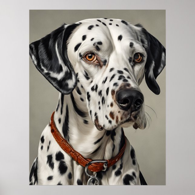 Dalmatian - Dog Art Print (Front)