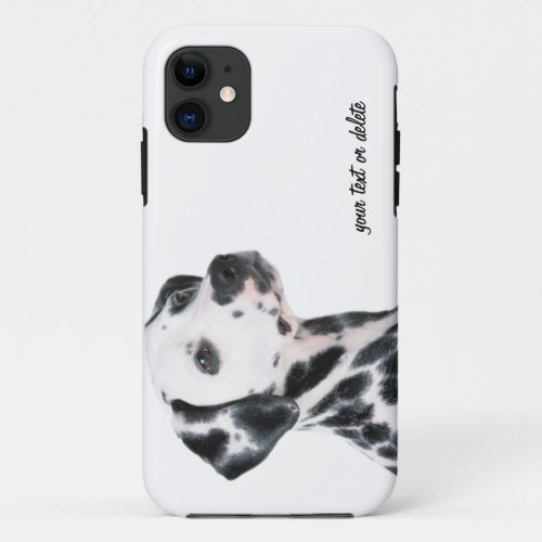 Dalmatian dog beautiful photo gift iPhone 11 case