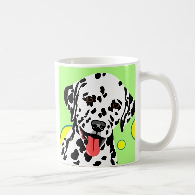 Dalmatian Dog Breed Coffee Mug (Right)