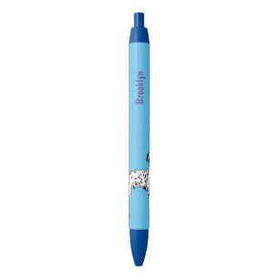 Dalmatian dog cartoon pen