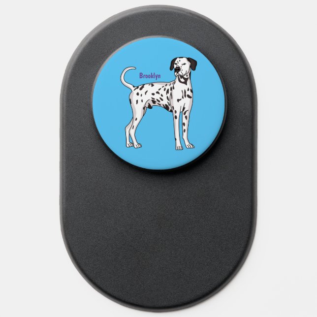 Dalmatian dog cartoon PopSocket (Popsocket)