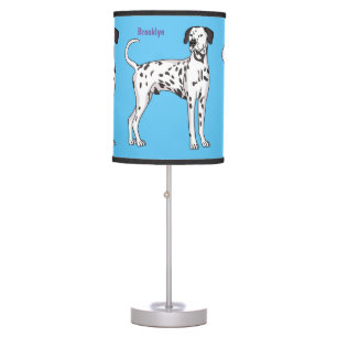 Dalmatian dog cartoon table lamp