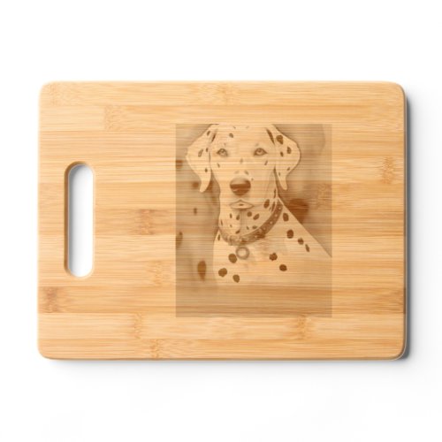 Dalmatian Dog Cutting Board