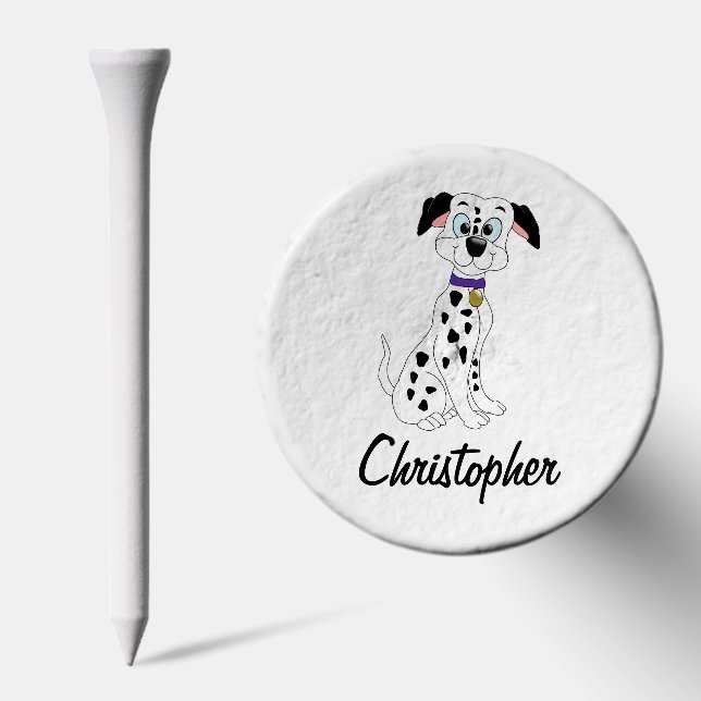 Dalmatian Dog Design Golf Tees (Combo)