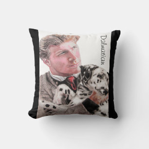 Dalmatian Dog Dogs cute Animal Spotty Cushion
