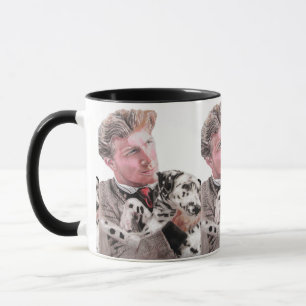 Dalmatian Dog Dogs cute Spotty Black White Mug