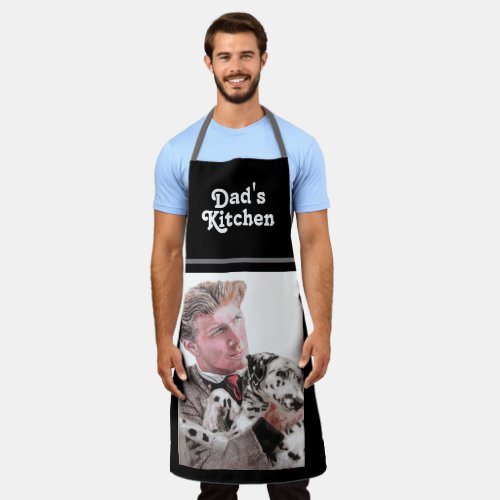 Dalmatian Dog Gifts Dads Art Kitchen Apron