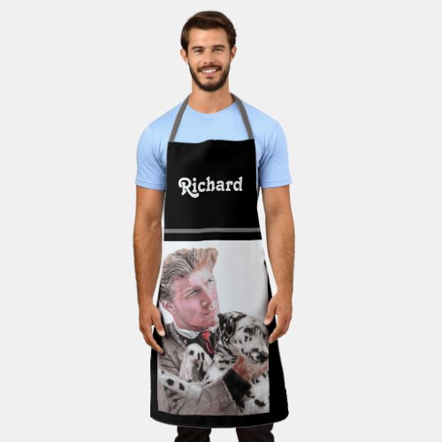 Dalmatian Dog Gifts Dads Art Spotty Kitchen Apron