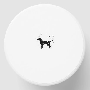 Dalmatian Dog � Halloween Moon Silhouette Classic Mini Candle Favors