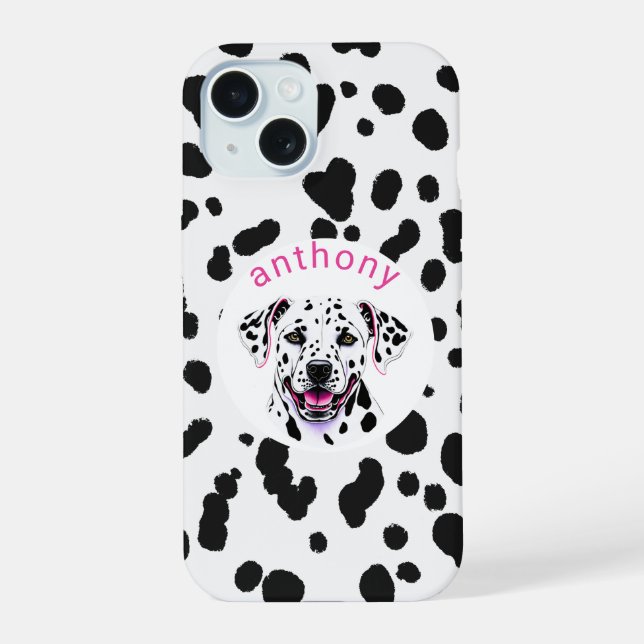 Dalmatian Dog Iphone Case (Back)