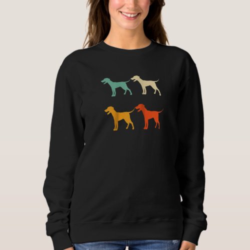 Dalmatian  Dog Lover retro Dalmatian Vintage Dal Sweatshirt