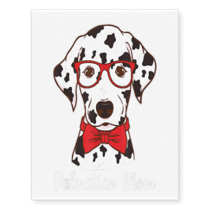 Dalmatian Dog Mom Gift Temporary Tattoos